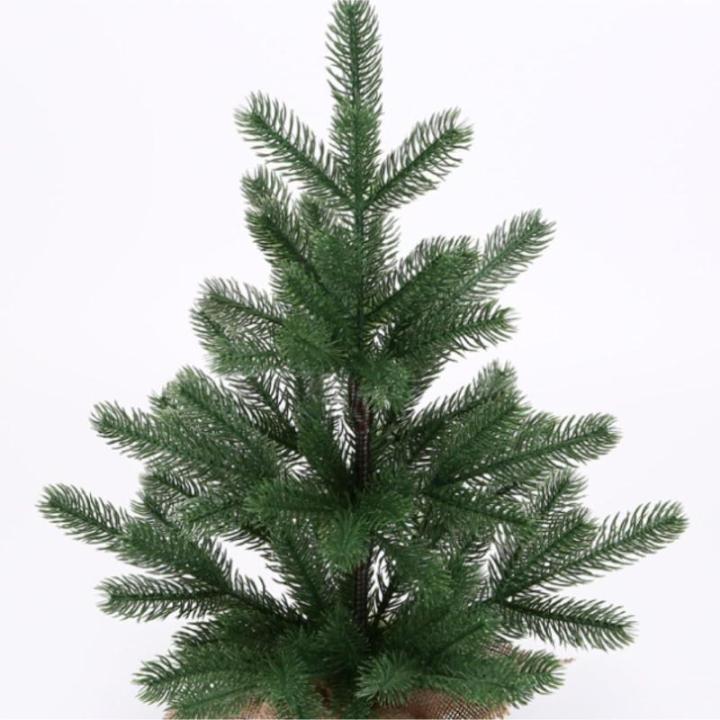 Weihnachtsbaum Künstlich Künstlicher Weihnachtsbaum, Saisonale Innendekoration Mit Dekorativem Sackleinensockel Weihnachten(70cm)