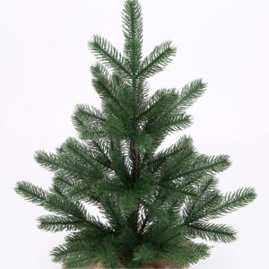 Christmas Tree Tannenbaum KüNstlich Künstlicher Weihnachtsbaum, Saisonale Innendekoration Mit Dekorativem Sackleinensockel ChristbäUme Sztuczna(70cm)