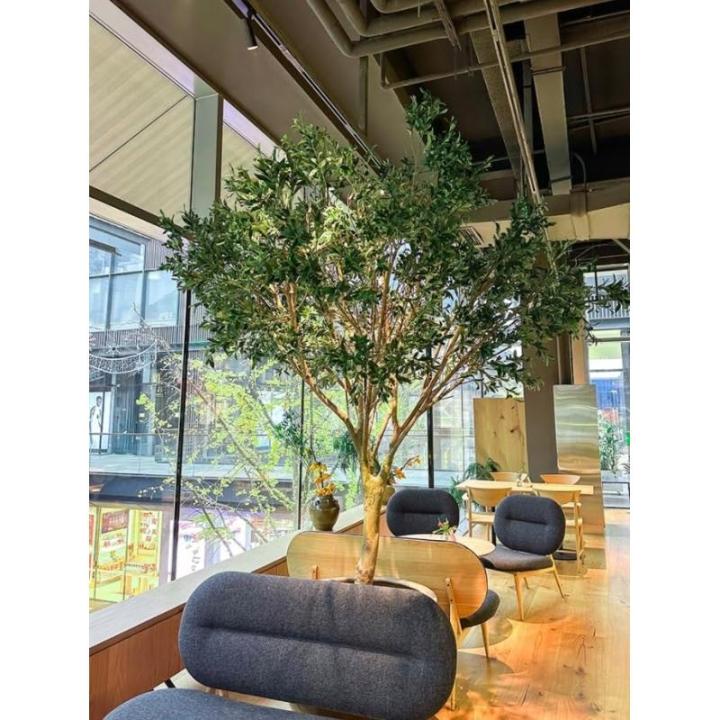 Künstlicher Olivenbaum, geschmiedeter Topiary-Seidenbaum, perfekte Nachahmung von Pflanzen im Topf für den Innen- und Außenbereich, Haus, Zuhause, Büro, Garten, Moderne Dekorat