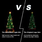 Led-verlichtingsset voor LEGO-40573 kerstboom - compatibel met Lego bouwstenen model - exclusief de Lego-set