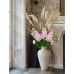 3 stuks nepbloemen hortensia roze 72,9 cm hoge kunstmatige hortensia bloemen, zijden bloemen lange steel voor bloemstuk thuis boerderij kantoor hotel decoratie