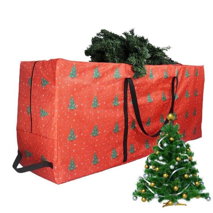 Weihnachtsbaumaufbewahrung - Weihnachtsbaum Tasche Extra Groß, Weihnachtsbaum-Aufbewahrungstasche mit 4 Griffen und breiter Öffnung | Weihnachtsbaum-Aufbewahrungstasche für 4 Fu