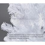 Kunstkerstboom met standaard, spar 120 cm - 210 cm (Wit, 180cm 477Tips)