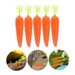 1 Satz Karotte Simulationsgemüse Puppenhaus-miniaturen Essen Möhren Mini-gemüse Mini Scale Gartendeko Rostoptik Künstliche Pflanzen Gefälschtes Gemüse Schaumstoff Styropor 25