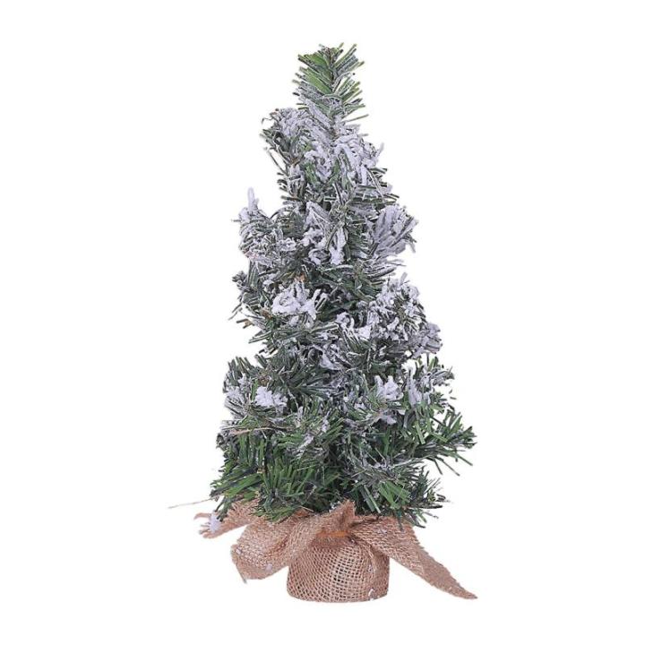 Weihnachtsbaum klein, Weihnachtsdorfbäume, Gefälschter Weihnachtsbaumschmuck, Niedliche Miniatur-Schneebaum-Weihnachtsdekoration, Heimdekoration, Tischdekoration für Wohnzimmer,