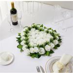 Künstliche Blumensträuße, künstliches Rosenarrangement für Hochzeit, Tafelaufsatz, Valentinstag, Dekoration, Foto-Requisiten