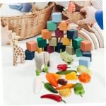 3 Sätze Gefälschtes Gemüse Kinderknallzeug Schaumgemüse Lebensmitteldekor Realistisches Gemüse Künstlicher Pfeffer Kognitives Spielzeug Für Kinder Gemüse-Modell-dekor 17 St