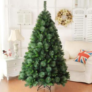Premium Fichten-Weihnachtsbaum mit Metallständer, 1,8 m, grün, unbeleuchtet, klassische Urlaubsdekoration