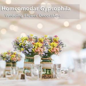 Gypsophila-, 12 stuks, gemengde kleuren, kunstplanten, boeketten voor bruiloft, feest, tuin, binnenplaats, decoratie