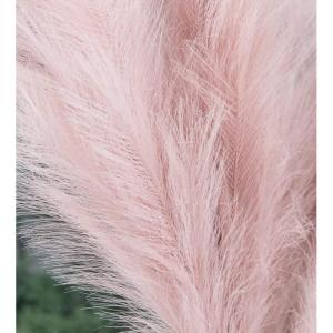 5 stks Kunstbloemen, Pampas Gras Larg Ascendant Gras Nep Bloemen Gras voor Bruiloft Boeketten Home Party Hotel Centerpieces Decoraties, Roze