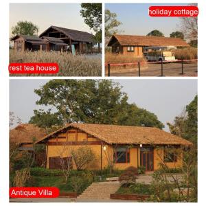 Plastic Simulatie Stro Dak Decoratie Tuin Scene Houten Huis Kunstmatig Stro Gazebo PVC Nep Stro Plastic Simulatie Stro Kunststro (Kleur: Kleur 8, Grootte: 0,5 x 10 m)