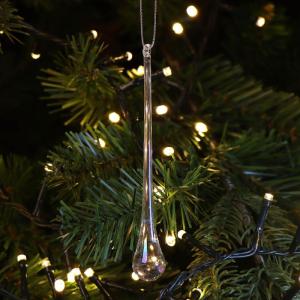 12x Kerstboom ijspegels - Kerstboomversieringen voor in de kerstboom - Kerstboomversieringen - Kerstversieringen (12x ijspegels)
