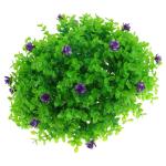 4 Stück Dekorative Grasbälle Für Den Garten Simulationspflanze Formschnittkugeln Künstlicher Buchsbaum Kunstrasenball Künstliche Formgehölze Pflanzen Grasball Kunstpflanze Pl