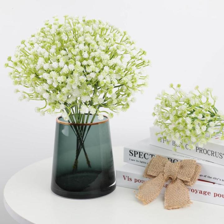 Gypsophila-, 10 stuks Gypsophila-planten, voor bruiloft, bruidsboeket, thuis, knutselen en decoratie