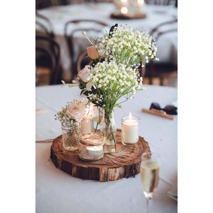 Gypsophila, 10 stuks, , net als echte kunsttak, boeketten voor bruiloft, feest, thuisdecoratie