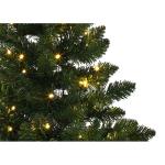Boom: Kunstkerstboom, groen, 180 cm, 750 PVC-punten, 500 LEDs (kerstboom versierd)
