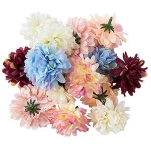 Decoratieve bloemen, , verschillende soorten, ca. diameter 4 - 5 cm (dahlia - pastel - 20 g)