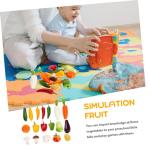 5 Sätze Gefälschtes Gemüse Künstlicher Pfeffer Gefälschtes Display-Essen Lebensmittelspielzeug Lebensmitteldekor Schäumt Gemüse Modell Kartoffelspielzeug Schaum 17 Stück * 