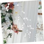 4 Stück Kristall Perlen Blumen Für Zuhause Heimdekoration Acryl Acryl Zweig Hochzeit Party Künstliche Rankenknospe Zweig Künstliche Zweig Hochzeit