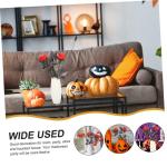 10St Schädel stieg Halloween Halloween assecoires Artificial Geisterkostüm künstliche Schwarze Rosen -Rosen-Dekor künstlicher Rosenschmuck Plastik rot