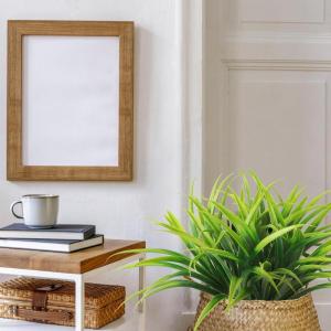 6 stuks , 40 cm, gras, kunststof planten, binnen en buiten, uv-bestendig, groen kunstgras voor thuis, raam, tuin, terras, pad, veranda, decoratie