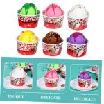 12 Stück Eiscreme Modell Gefälschte Eiscreme Gefälligkeiten Eiscreme Kugeln Requisite Simulation Eiscreme Kugeln Eiscreme Kugeln Schaufenster Requisite Gefälschte Eiscreme