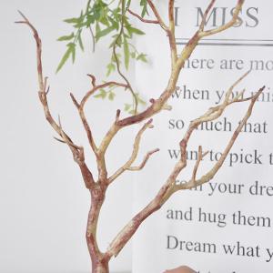 4 Stück Dried Tree Branches Artificial Antler Branch, Simulated Plastic Coral Branch, Plant Twigs Plastic Dry Branches, for Decoration for Christmas Party Various Festivals Home H