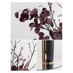 Kunstblumen Modernes Kunstblumenarrangement – ​​Exquisite Blumenornamente aus Metall und Trockenblumen, 60 cm für das Wohnzimmer für jeden Anlass