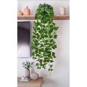 Kunstmatige hangplanten, hangende kunstplant, decoratieve plant, groene planten voor vierwand, woondecoratie