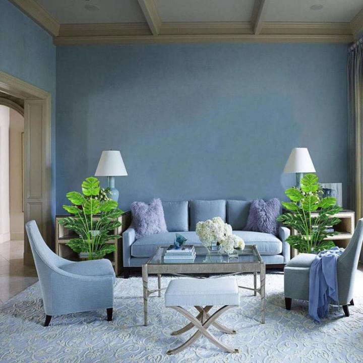 Kunstpflanze 40" Künstliche Monstera Pflanzen im Topf Innenbereich mit 18 Trunks Kunstbaum wie echt plastikpflanzen Dekor für Büro Home Badezimmer Bauernhaus