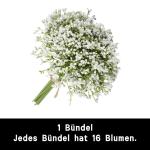 als echt 16 stuks Gypsophila  kunsttak boeketten voor bruiloft party home decoratie 1401