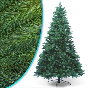 Kerstboom Xmas Premium 240 cm XXL - kunstkerstboom van 100% spuitgegoten - bedrieglijk echte kunstboom - B1 moeilijk ontvlambaar - metalen standaard - modulaire opbouw