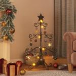 Metall Weihnachtsbaum Christbaum Groß Dekorationen Tannenbaum Metall Weihnachtsbaum Tanne Platzsparend DIY Dekoration-90 cm-Typ 2