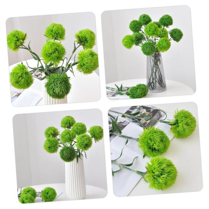 2St kunstpflanze kunstplflanze dekoring pflanzendeko blumenvasen falsche grüne Stiele Buchsbaum Kugel zimmerpflanzen Pflanzen dekor Büro künstliche Pflanzen Weich-PVC Light Gree