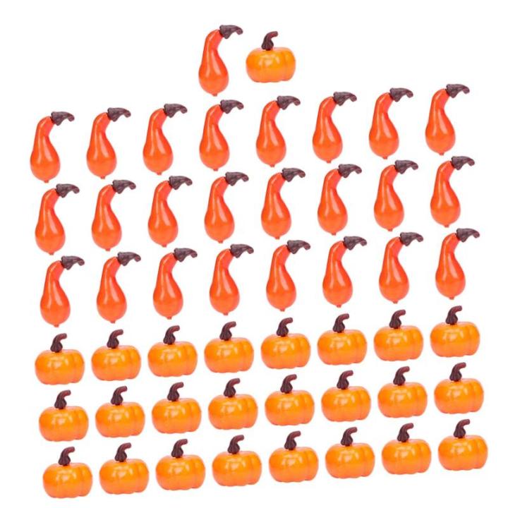 Schreibtischaufsatz 200 STK Kürbis-Ornamente Weihnachtsdeko Herbstdeko Obst Styropor Schaum Halloween-Requisiten