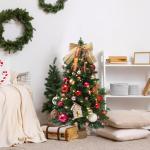 Christmas Tree Miniature, Small Artificial Christmas Tree, Tabletop Christmas Tree, Christmas Tree Ornaments, Miniature Christmas Tree Decor, Holiday Tree for Tabletop, Christmas D