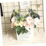 3st Blumendekor Gefälschte Tuch Lichthausdekorationen Für Zu Hause Künstliche Gardenienblüte Künstliche Orchideenblüten Künstliche Blumen Heimdekoration Blumenstrauß