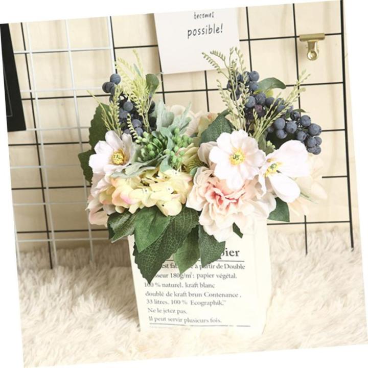 3st Blumendekor Gefälschte Tuch Lichthausdekorationen Für Zu Hause Künstliche Gardenienblüte Künstliche Orchideenblüten Künstliche Blumen Heimdekoration Blumenstrauß