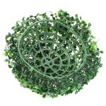 Grüner Kunststoff-Pflanzenkugel, Dekoration für Zuhause, Outdoor, Hochzeit, Party, Dekoration, Pflanzen, Grasball, 10 cm bis 40 cm (20 cm)