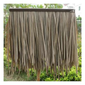 Simulation Strohfliese Palm Stroh Simulationsrolle Langlebige Künstliche Strohfliese Gefälschtes Stroh Fliese Gefälschte Stroh Für Hawaiian Feel Bar Seaside (Color : Yellow A, 