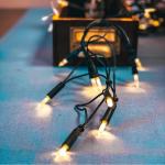832075 Lichtsnoer voor , 20 lampjes, 2,85 m, kerstverlichting, gekleurd, mini-lichtketting voor ramen, kerstdecoratie, kaarsen lichtketting met stekker, lichtsnoer, stopcontact, me