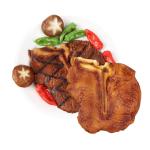 Simuliertes Steak-Modell, Steak, Speisen, Modell, Restaurant, Display, Werkzeug, Zubehör, Grill, Picknicks