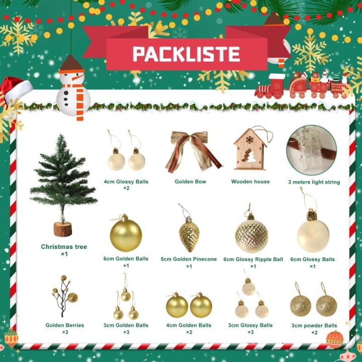 kunstkerstboom met verlichting