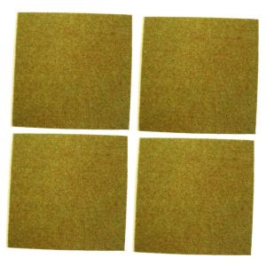 4 Stück Modellrasen Kunstrasen Schmücken Sandtisch Grasmatte Robuste Rasenmatte Kunstrasen Rasen Nylonrasenmatte DIY Rasen Rasen DIY Rasenmodell Grasmatten Khakifarbenes Nylon