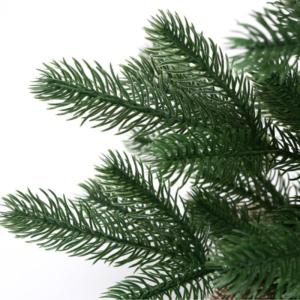 Weihnachtsbaum Künstlich Künstlicher Weihnachtsbaum, Saisonale Innendekoration Mit Dekorativem Sackleinensockel Weihnachten(70cm)