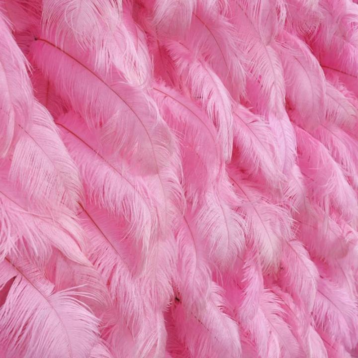 Rosa Straußenfeder Feder Wand Nachahmung Stoff Hintergrund Blume Wand Hintergrund Wand Für Foto Hintergrund Home Party Hochzeit Hintergrund(3m*3m)
