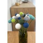 - Vilten bloemen boeket bloemen van vilt - boeket bloemen - Fair Trade - handgemaakt (zeezicht)