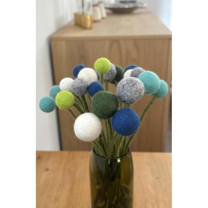 - Vilten bloemen boeket bloemen van vilt - boeket bloemen - Fair Trade - handgemaakt (zeezicht)