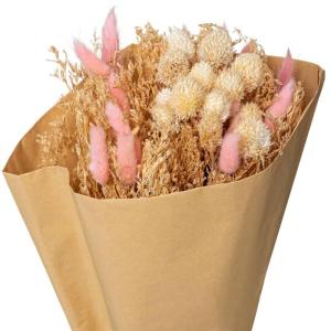 Atmosphera - Strauß Trockenblumen Folk H. 50 cm - Rosa