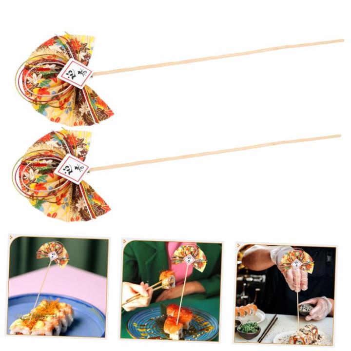 2St Blumenstab Blumenarrangement-Picks Japanisches Dekor Ostern Cupcake Picks spaß würfelunterlage Material für Blumenarrangements Blumenstrauß-Arrangement pflücken Plastik G